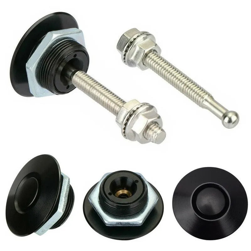 Quick Release Hood Pin Fasteners | Universal Racing Car Fit