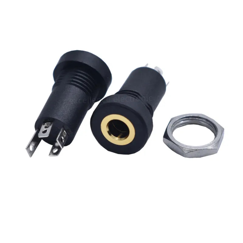 Headphone Socket Pj-392A Audio Jack 4 Pole 3 5 Stereo Panel Mount