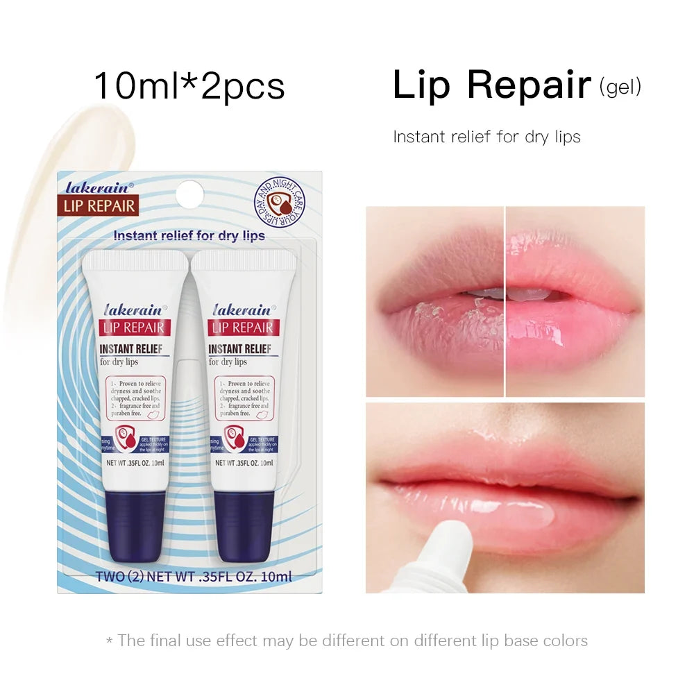 Moisturizing Lip Repair Gel Balm Pack of 2 | Paraben-Free