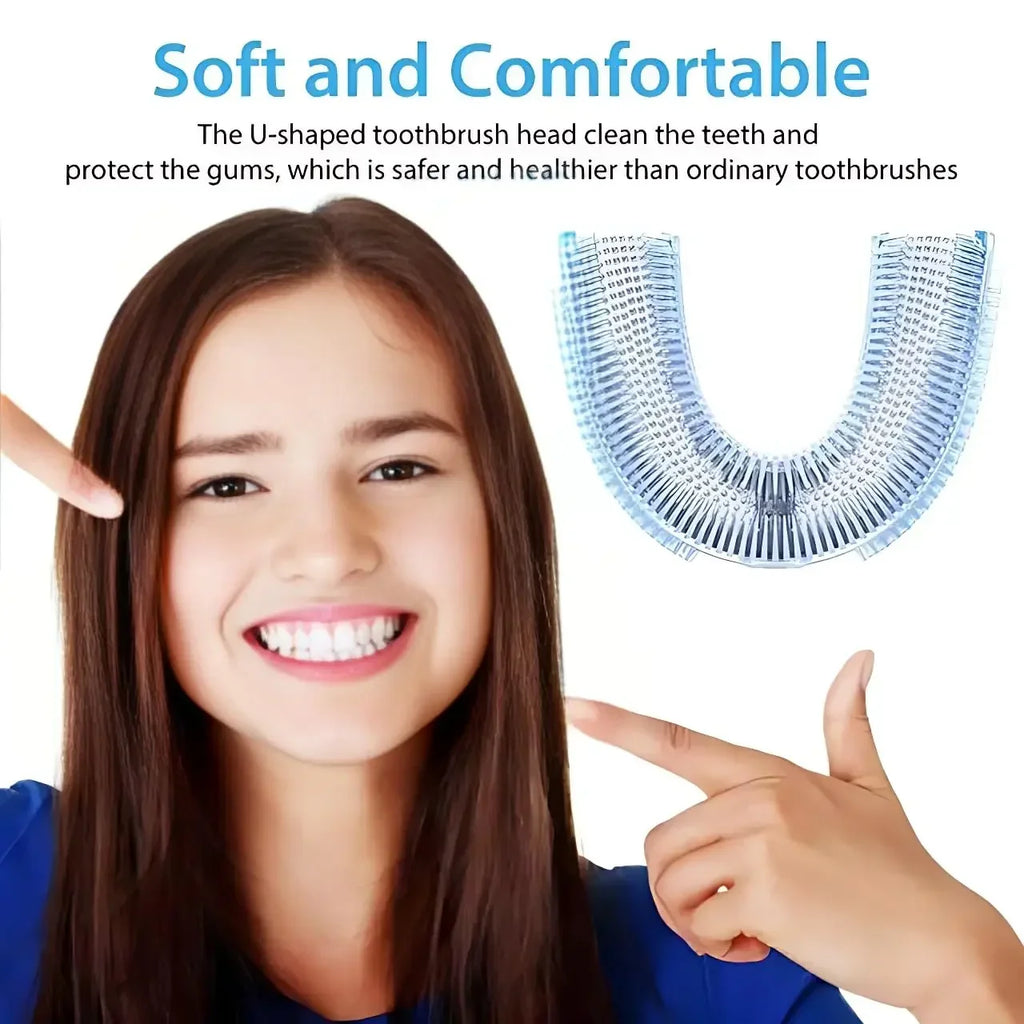 U-Shape Ultrasonic Electric Toothbrush | 360° Whitening Adult