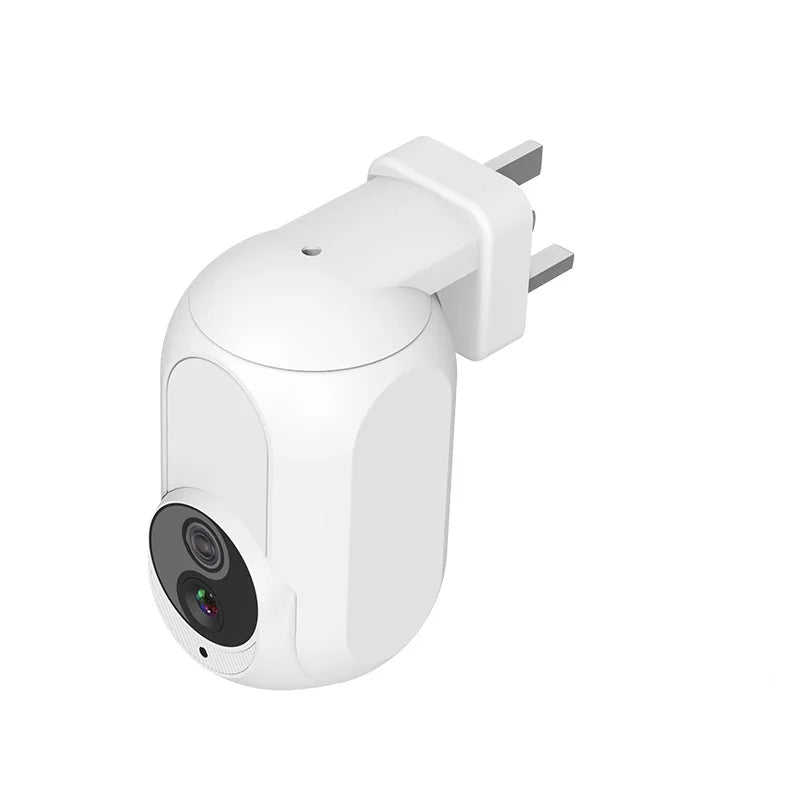 Tuya Wall Plug Camera Wifi 360 1080P Surveillance Home Security