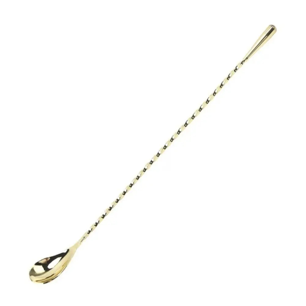Spiral Cocktail Bar Spoon Stainless Steel 20/30/40cm Long Handle