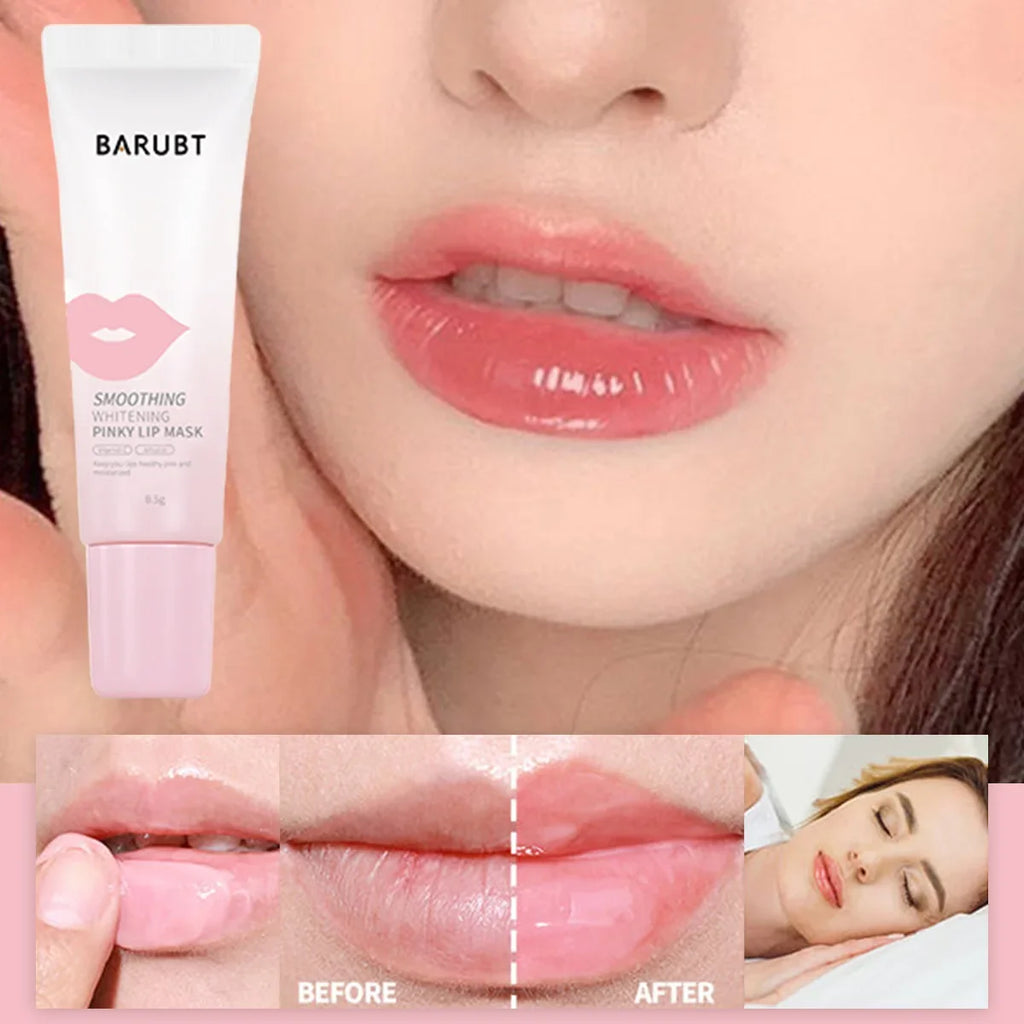 Lip Brightening Overnight Balm – Exfoliate, Moisturize 8.5g