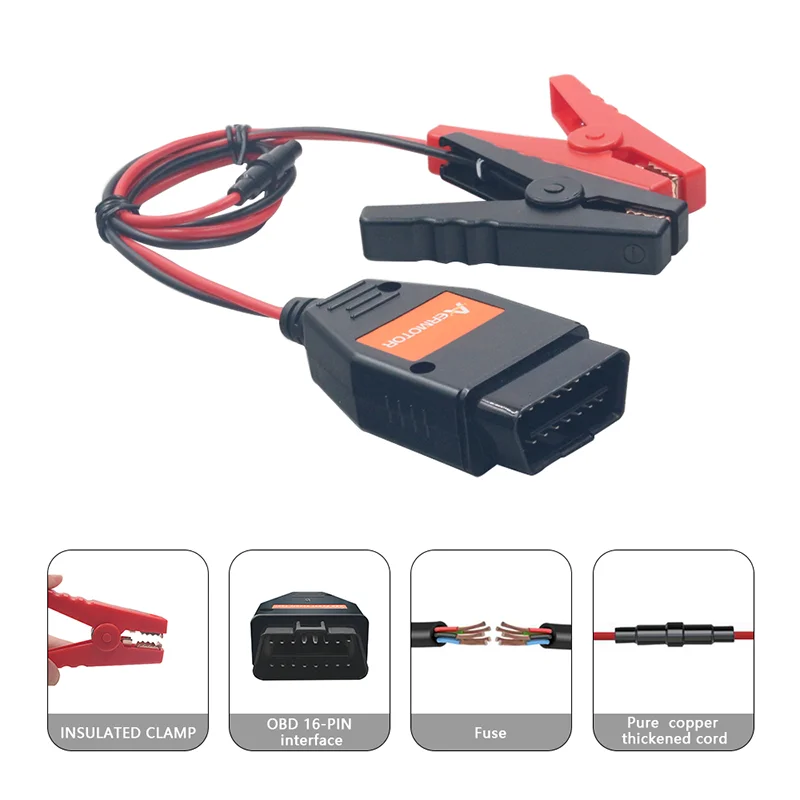 OBD2 ECU Memory Saver Cable – Battery Replacement Power Keeper