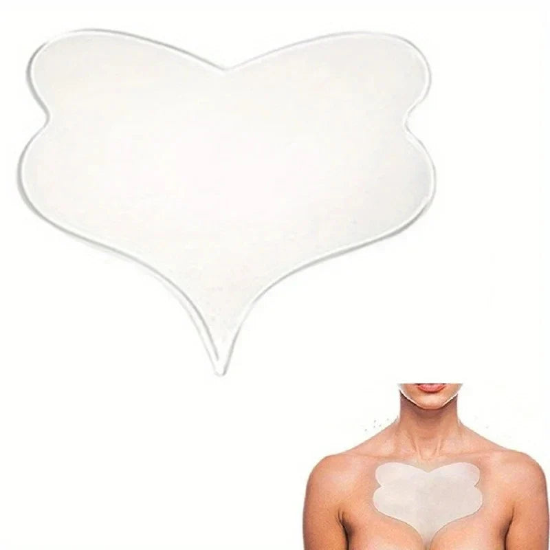 Silicone Chest Wrinkle Patches – Reusable Overnight Skincare