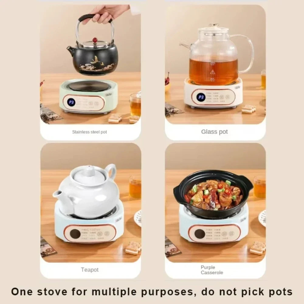 EU US UK Electric Cookware Heating Base 500W Heater Coffee Stove Home