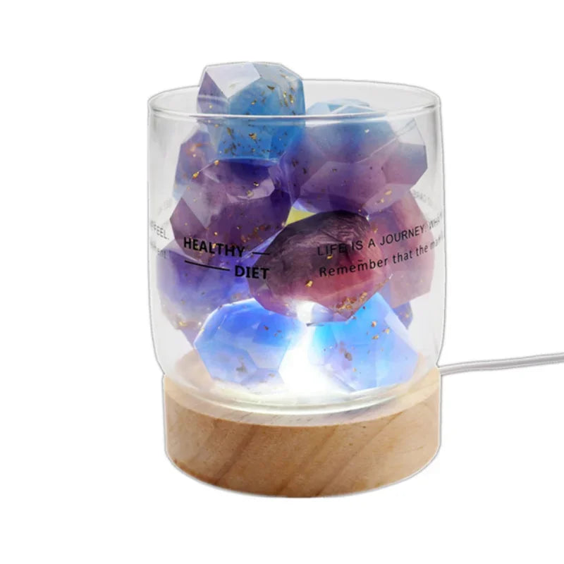 Crystal Gemstone Silicone Mold – Geometric Faceted Epoxy Resin DIY