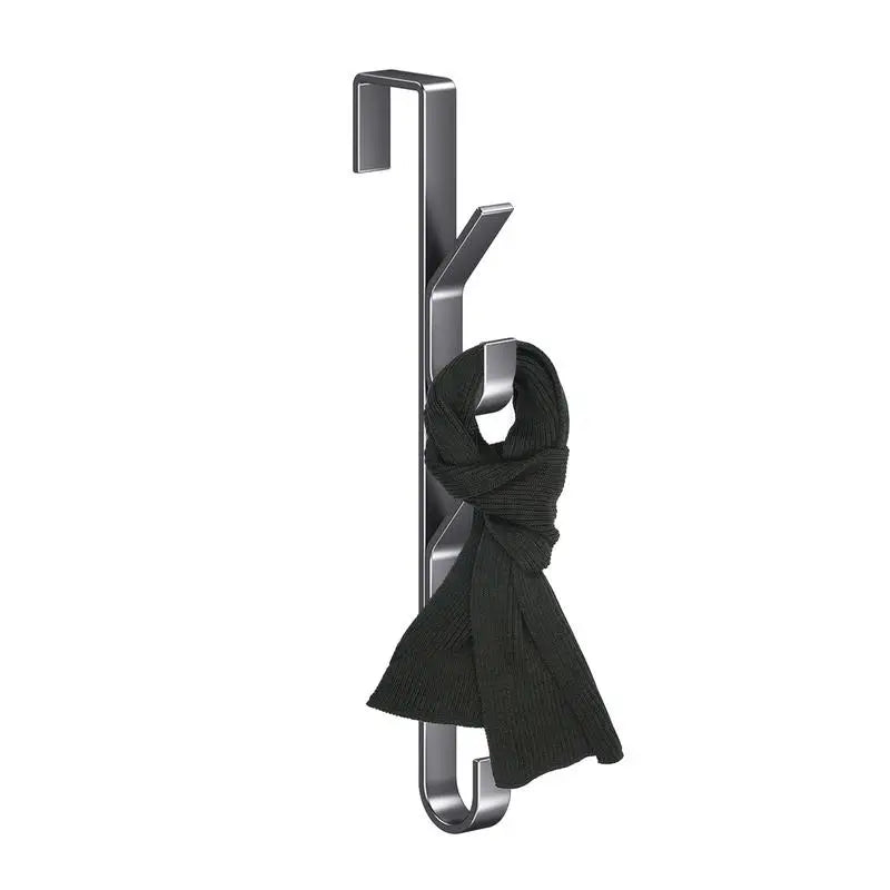 Door Hanger Clothes Hanging Carbon Steel Sturdy Over Hooks Versatile