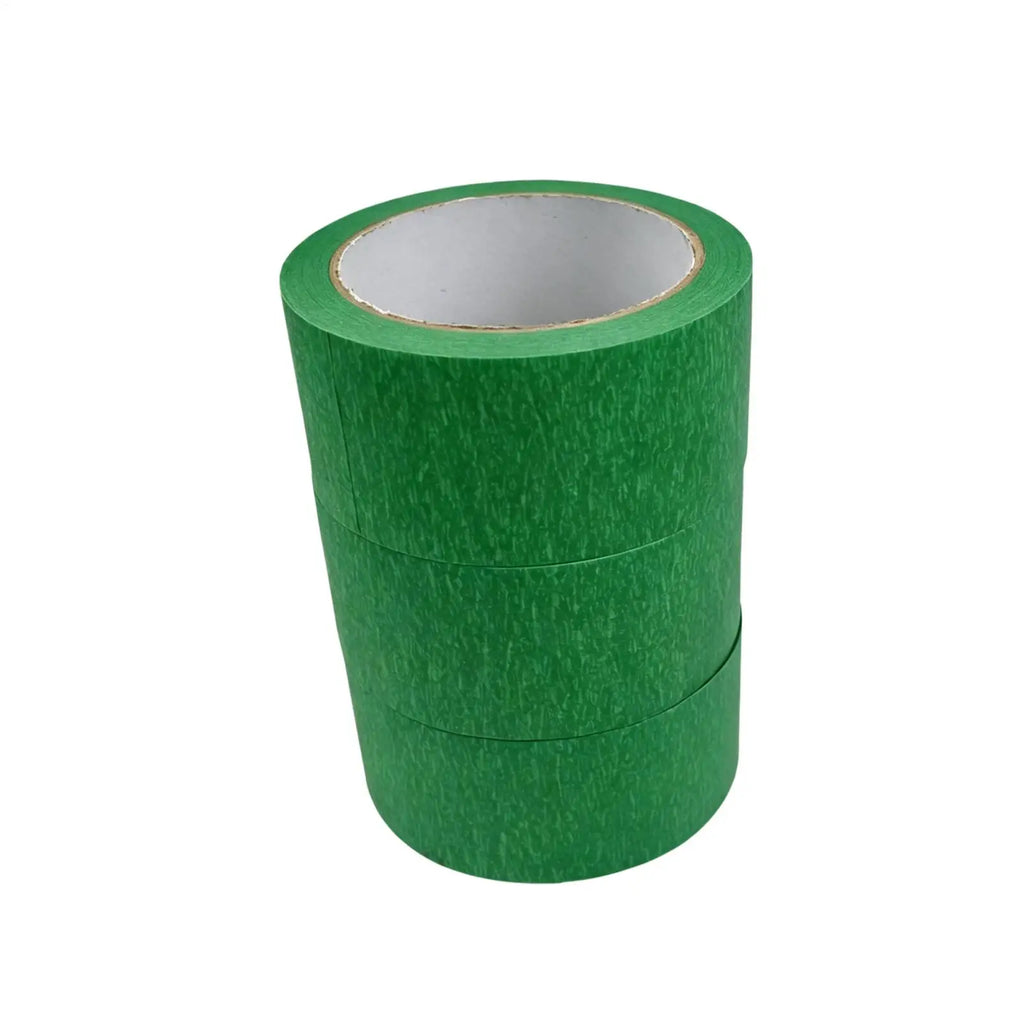 Green Painter's Masking Tape – Clean Edge, Residue-Free 3 Rolls