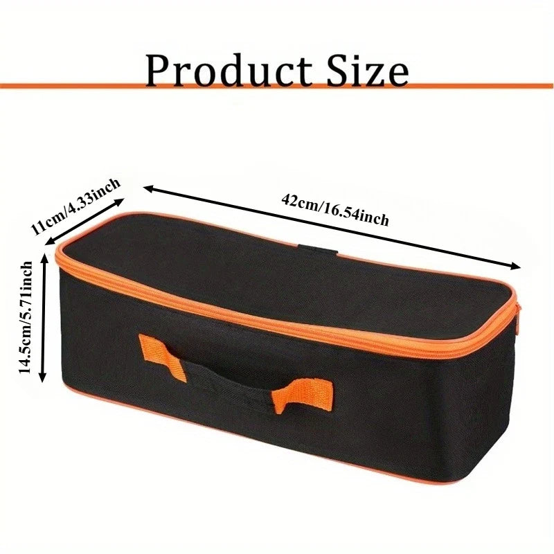 2-Pack Oxford Tool Tote Bags with Handle & Zipper | Multi-Use