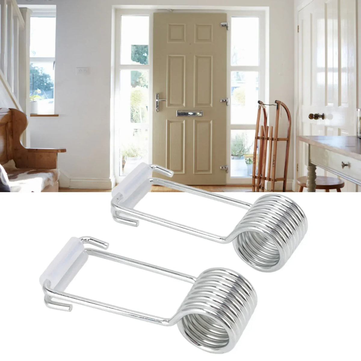 Spring Hinge Door Closer Self Closing Butt Pins Accessories Automatic