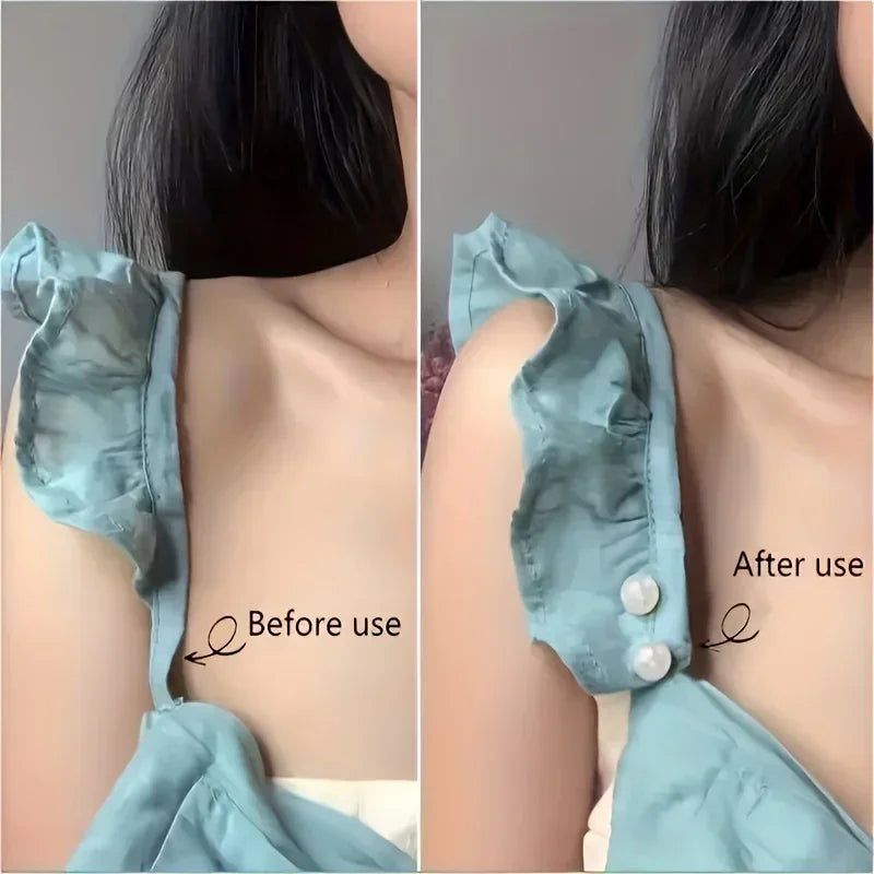 8-Piece Pearl Non-Slip Safety Pins – Dress, Scarf & Collar