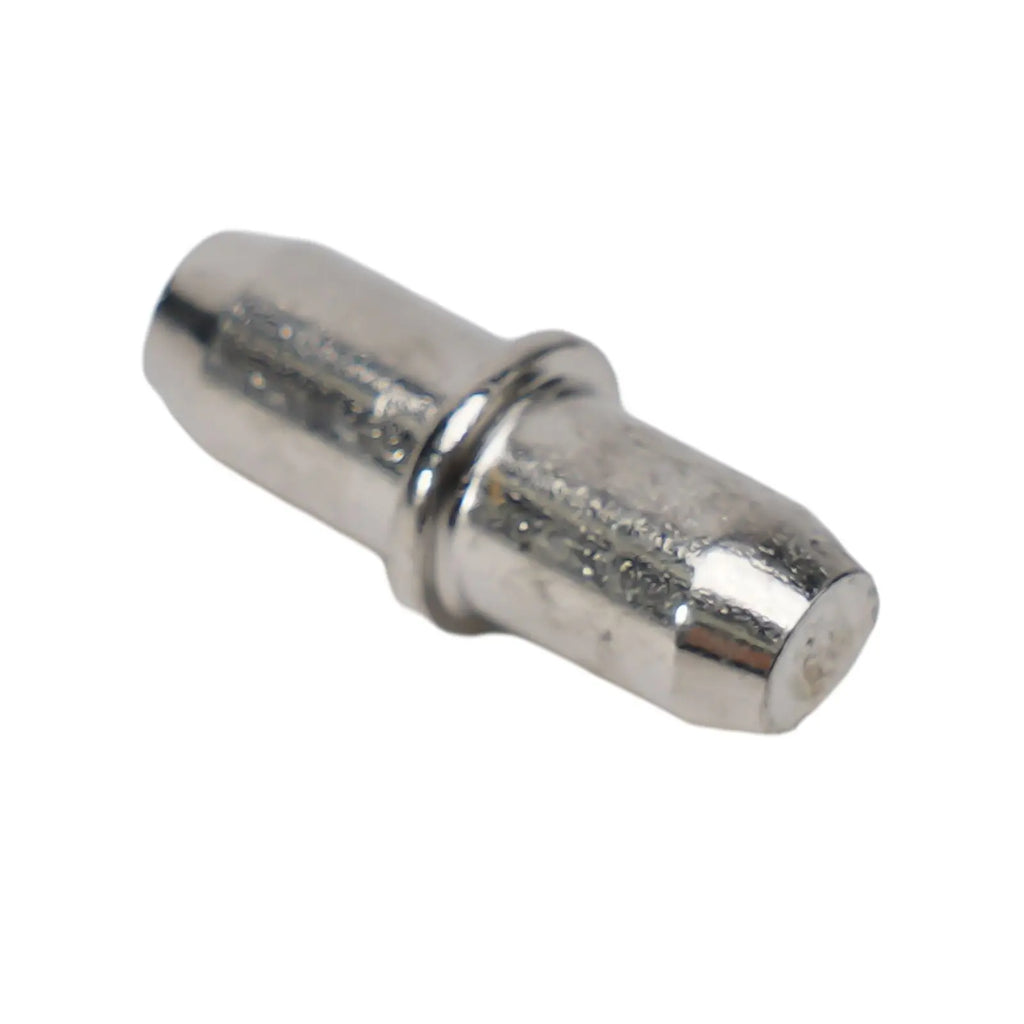 50-Pack Nickel-Plated 5mm Shelf Support Pegs for Cabinets
