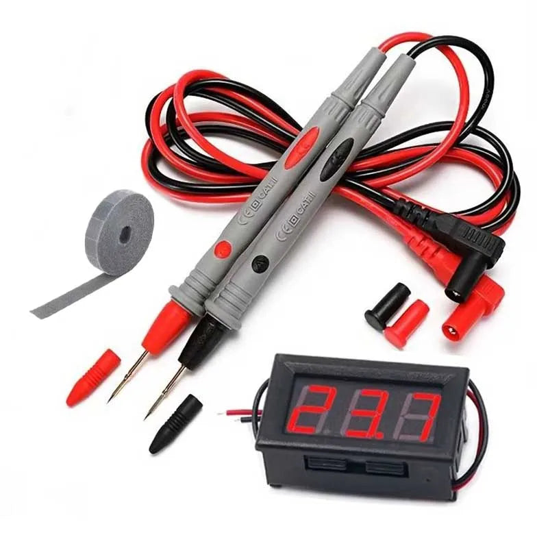 Universal Digital Multimeter Test Leads 1000V 20A Waterproof Voltage