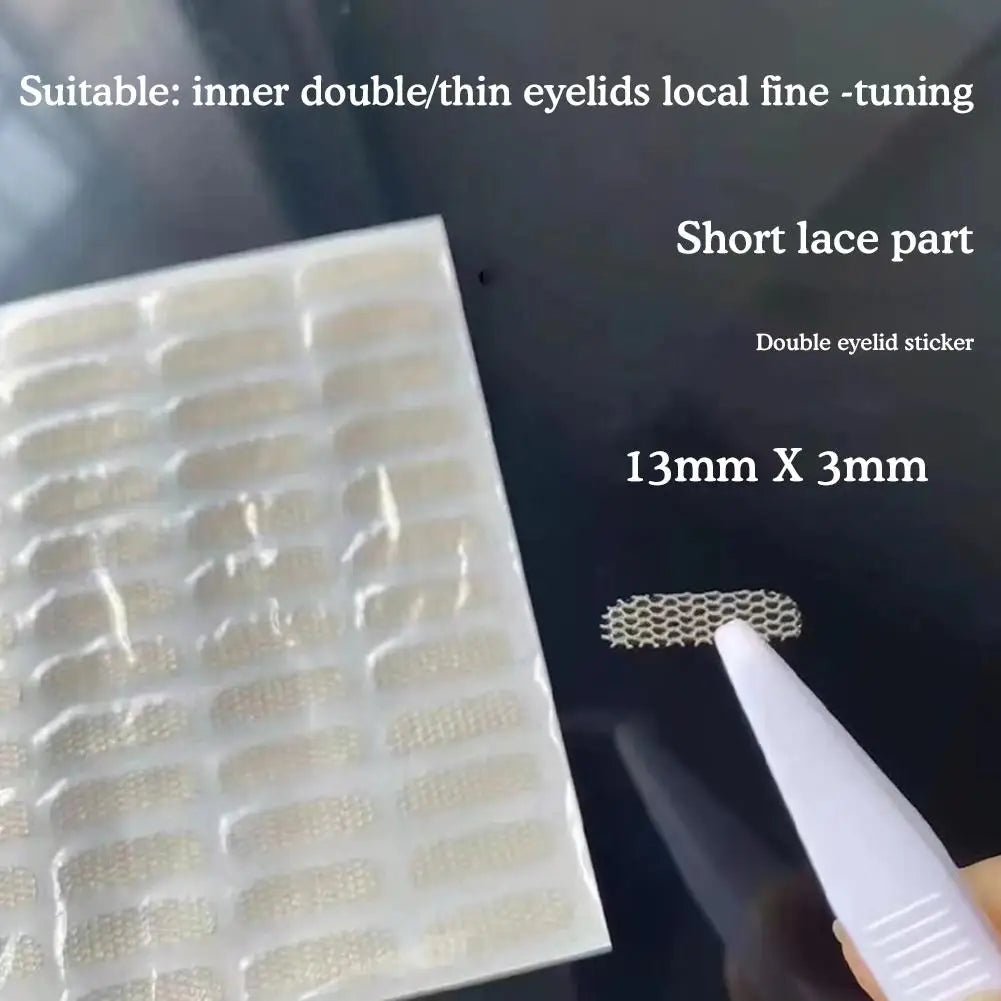 Invisible Double Eyelid Tape – Mesh Lace Self-Adhesive Stickers