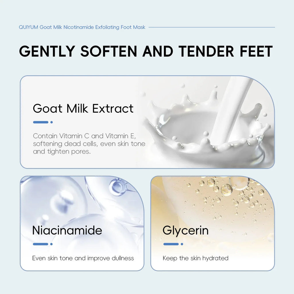 Exfoliating Foot Peel Mask Spa Socks – Smooth & Soft Feet