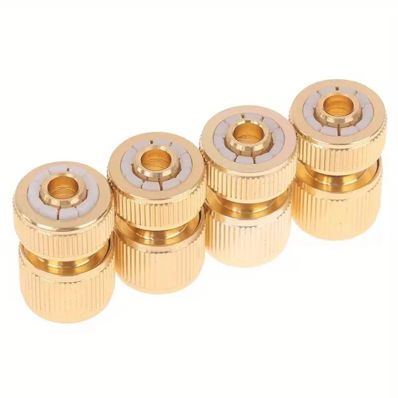 6-Pack 1/2" Quick Connect Swivel Adapters for Garden Hoses