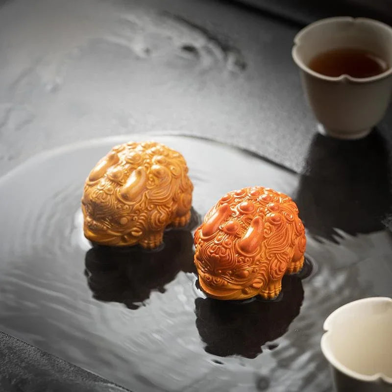 Color-Changing Pi Xiu Tea Pet | Kung Fu Tea Table Ornament