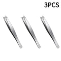 Precision Stainless Steel Tweezers – Eyebrow & Facial Hair Removal