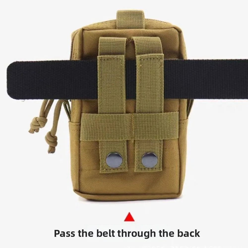 Oxford Waterproof Phone Belt Bag – Clip-On Waist Pouch