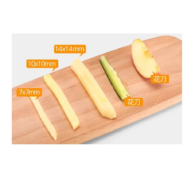Stainless Steel French Fry Cutter Replacement Blades | 4 Sizes