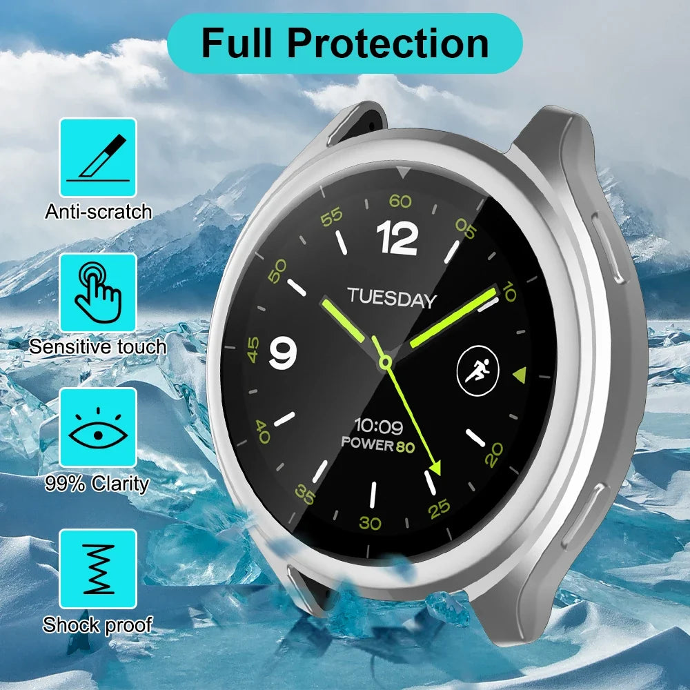 Xiaomi Watch S2 Soft TPU Case – Anti-Scratch Bumper Cover