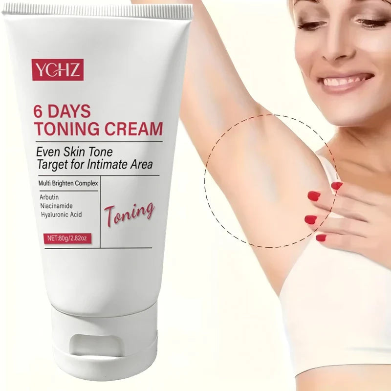 YCHZ Skin Brightening Cream – Body, Face & Intimate Areas 80g