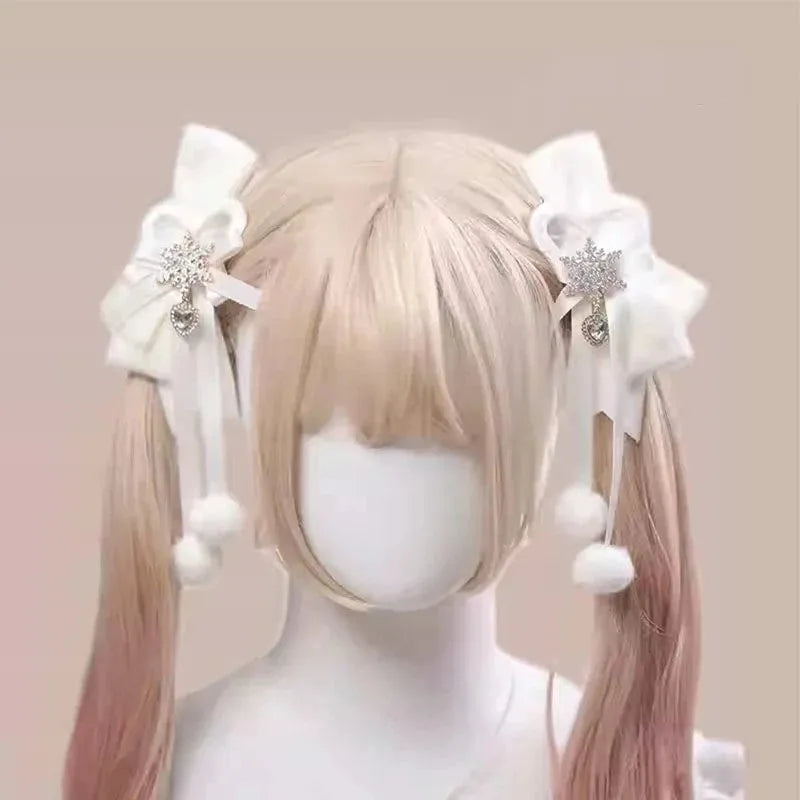 3D Snowflake Hair Clip – Cute Christmas Hairpin for Women