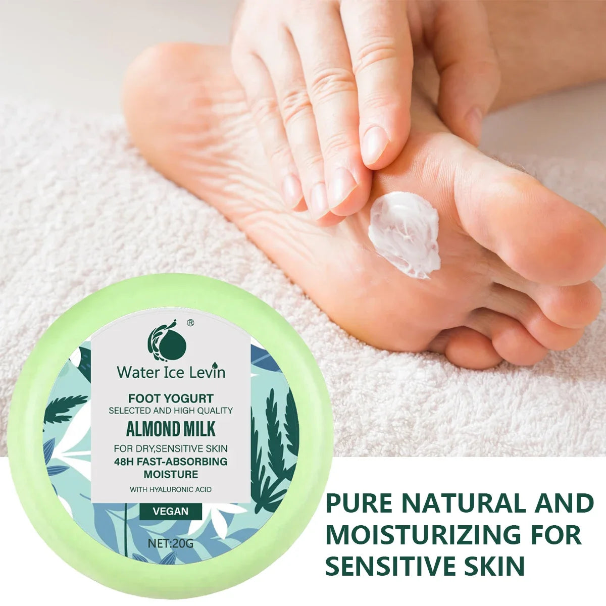 Ice Cooling Foot Cream – Collagen, Hyaluronic Acid & Vitamin C