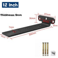Heavy Duty Floating Shelf Brackets 400kg Hidden Wall Mount 2 Pack