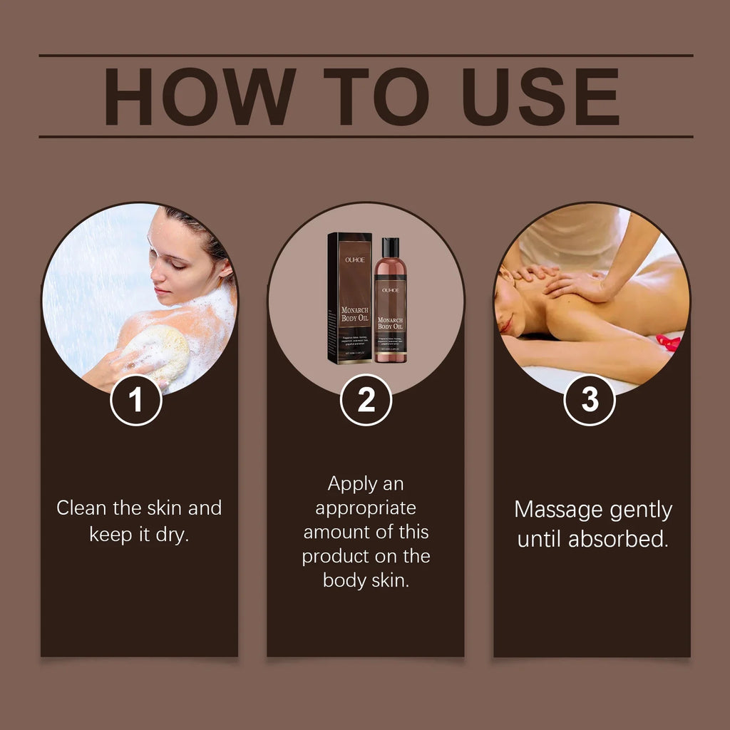 Ouhoe Body Moisturizing Cream & Oil – Smooth Nourished Skin