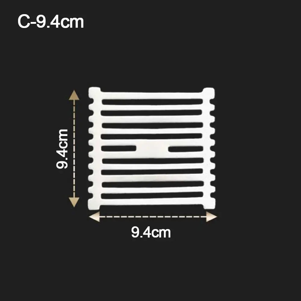 Square Floor Drain Cover Stainless Steel Convenient Shower Hole