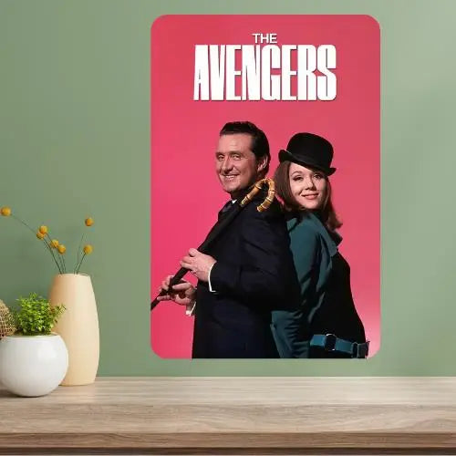 Metal TV Show Poster Sign – Retro Aluminum Wall Decor