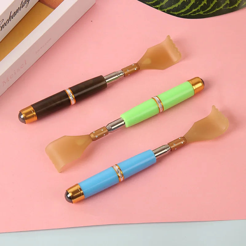 Extendable Magnetic Ball Hackle Back Scratcher Magnet Telescopic
