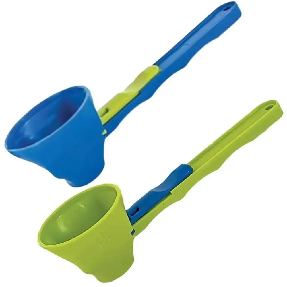 Creative Flling Coffee Scoop Funnel Plastic Reusable Sliding 1 Design