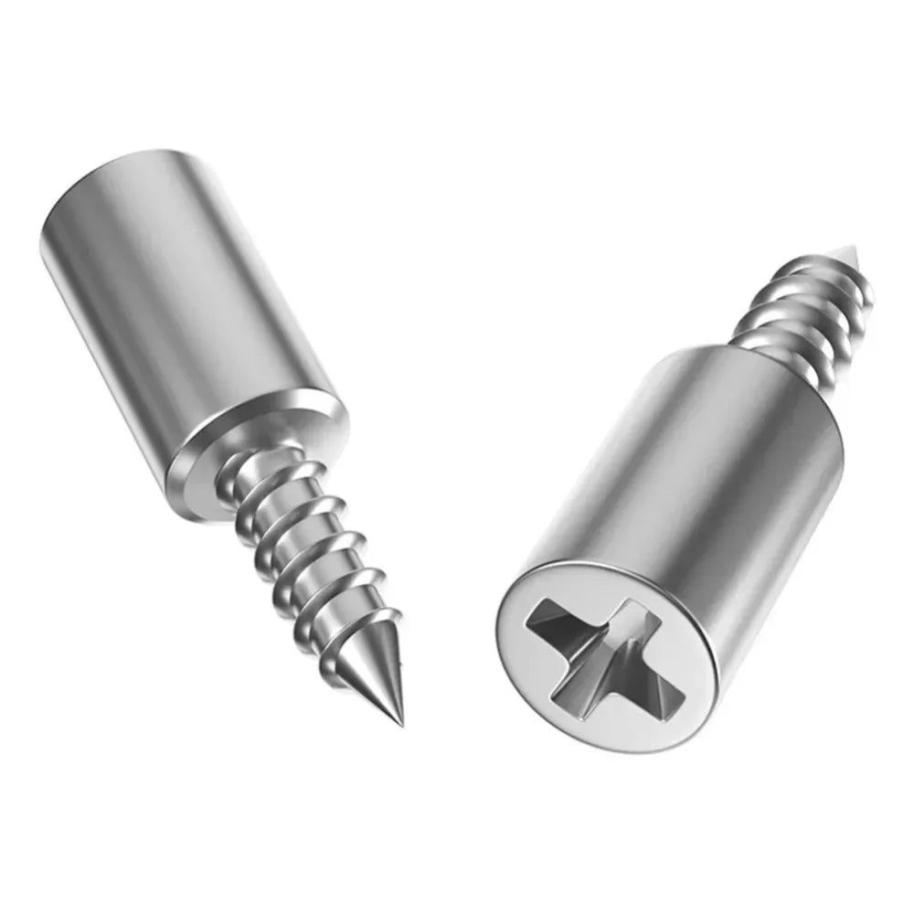 Self-Tapping Cabinet Screws | Drywall & Wood Bracket Screw Set