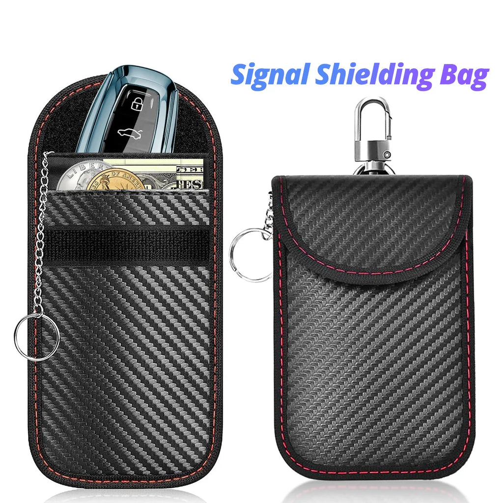 Faraday Bag Key Fob Protector – RFID Signal Blocking Pouch