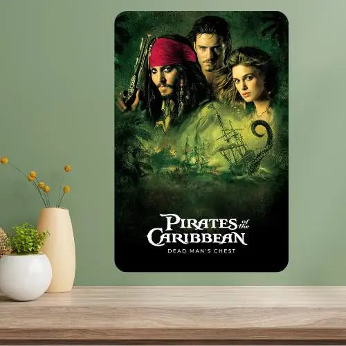 Classic Movie Metal Poster Sign – Retro Aluminum Wall Décor