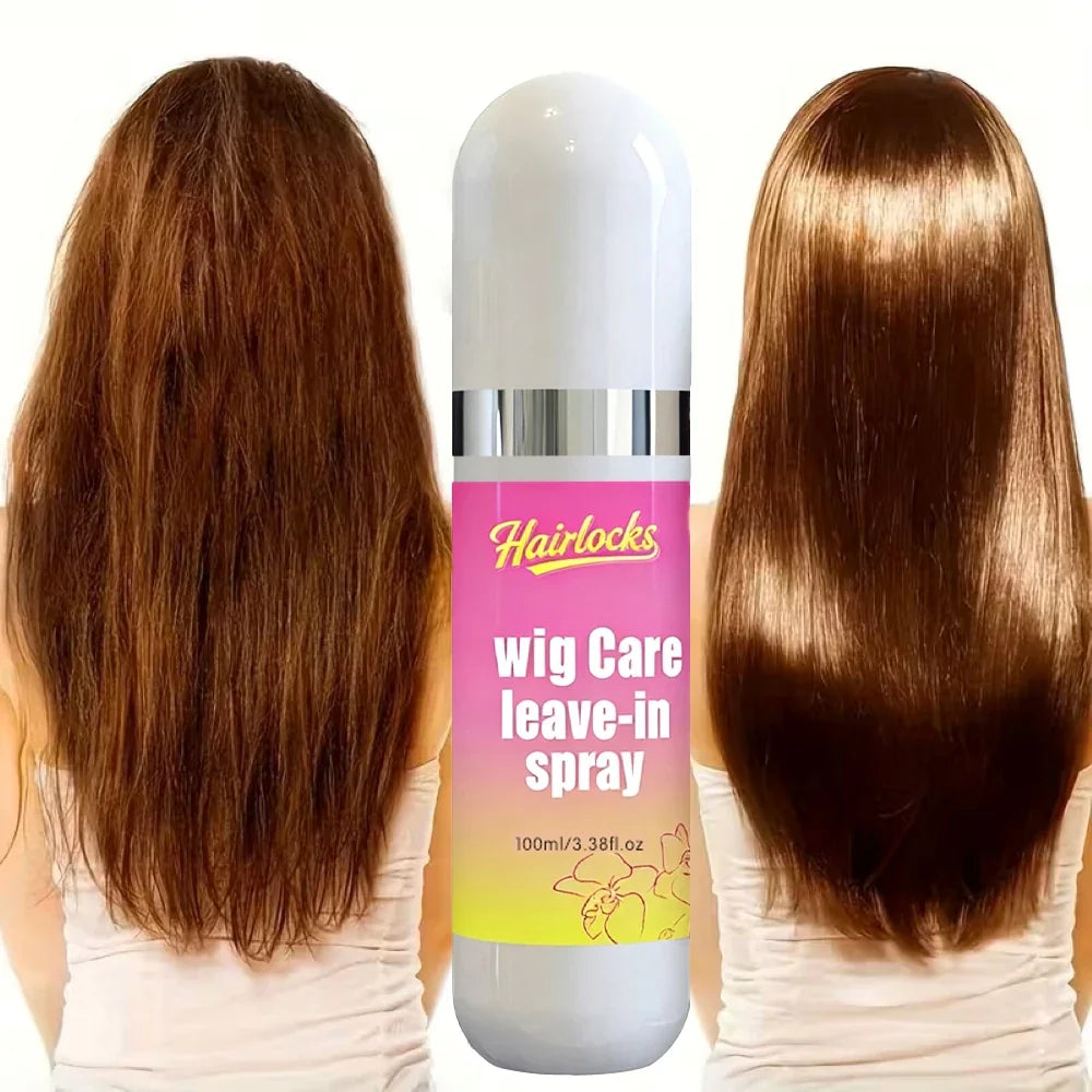 Wig Conditioner Spray – Anti-Frizz, Detangle & Moisturize