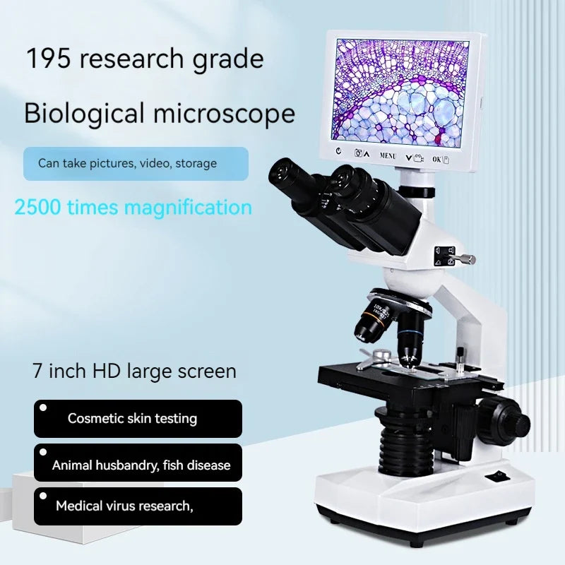 Binocular Stereo Microscope with LED Light – Lab & Inspection