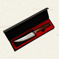 5" Damascus Steel Steak Knife – VG10 Blade & Ebony Handle