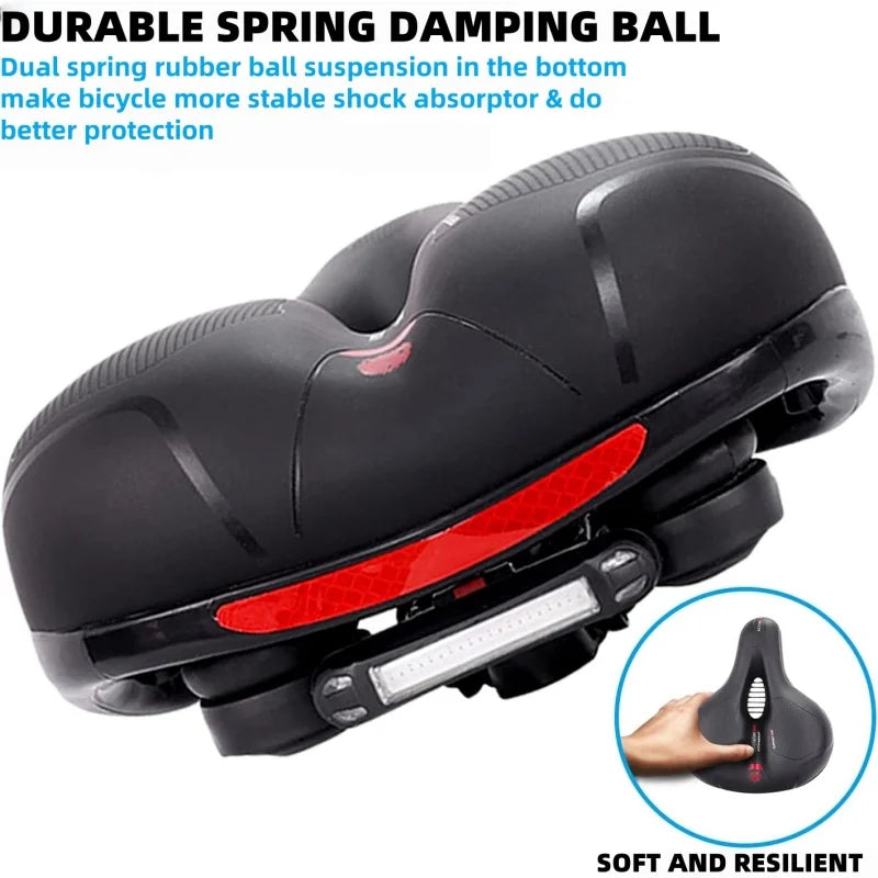 Men's Hollow Ergonomic Bike Saddle – MTB & Road Bicycle Seat