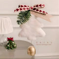 Plush Christmas Bell Pendant – Nordic Style Xmas Tree Ornament