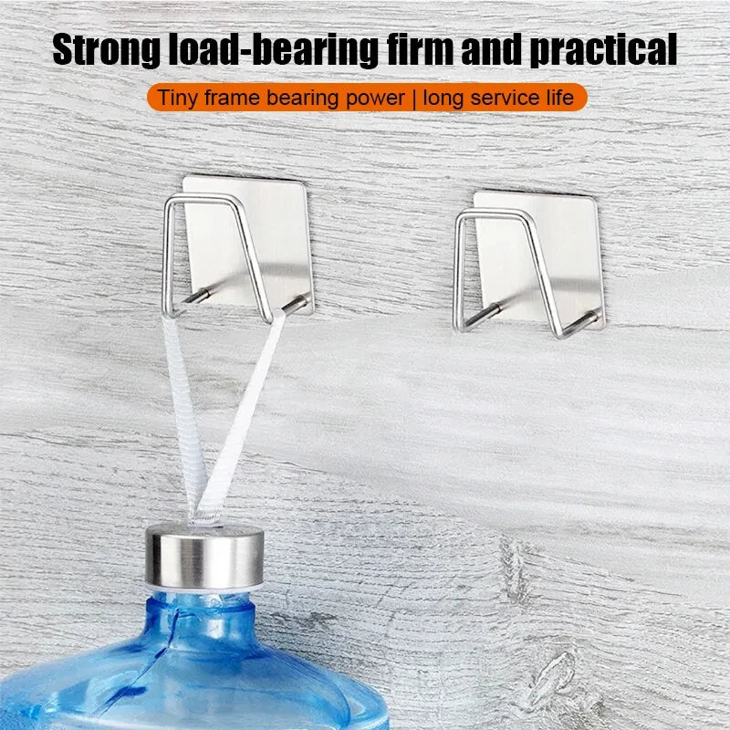 Stainless Steel Self-Adhesive Sponge Holder | Kitchen & Bathroom