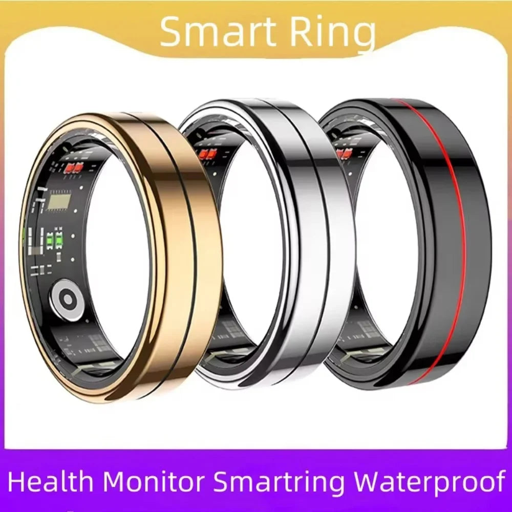 R04 Smart Ring Men Women Health Andsleep Monitor 5ATM Waterproof