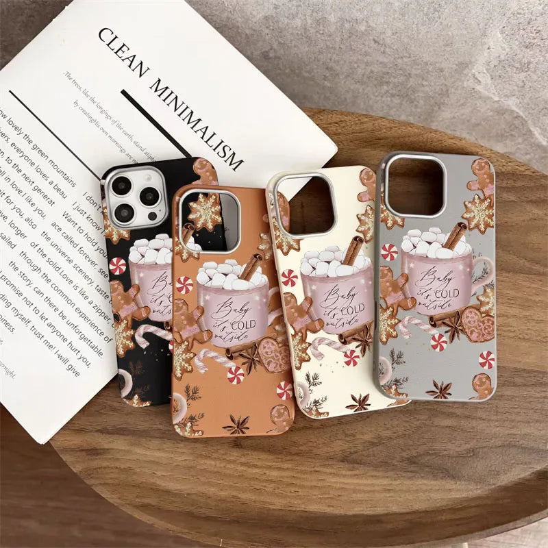 Christmas Coffee Phone Case for Xiaomi 14T 13T | Soft TPU Cover