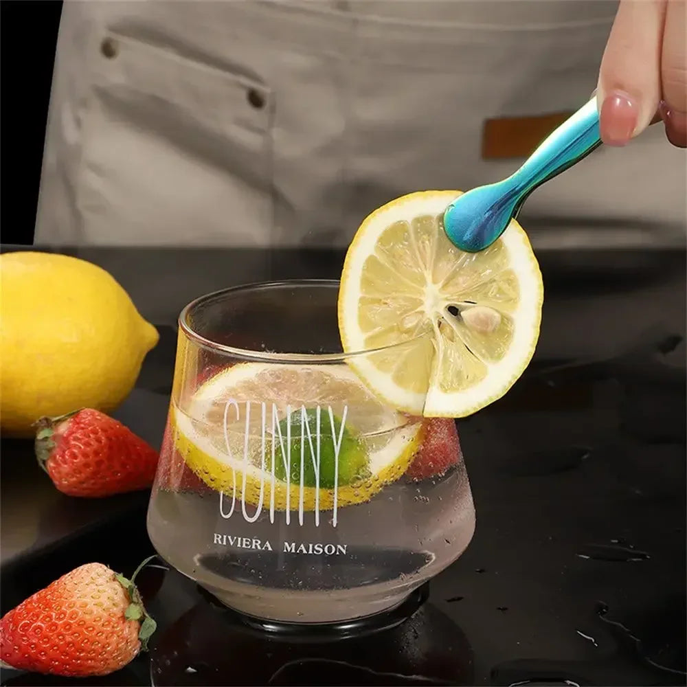 Stainless Steel Mini Tongs – Ice, Sugar Cube & Bread Clips