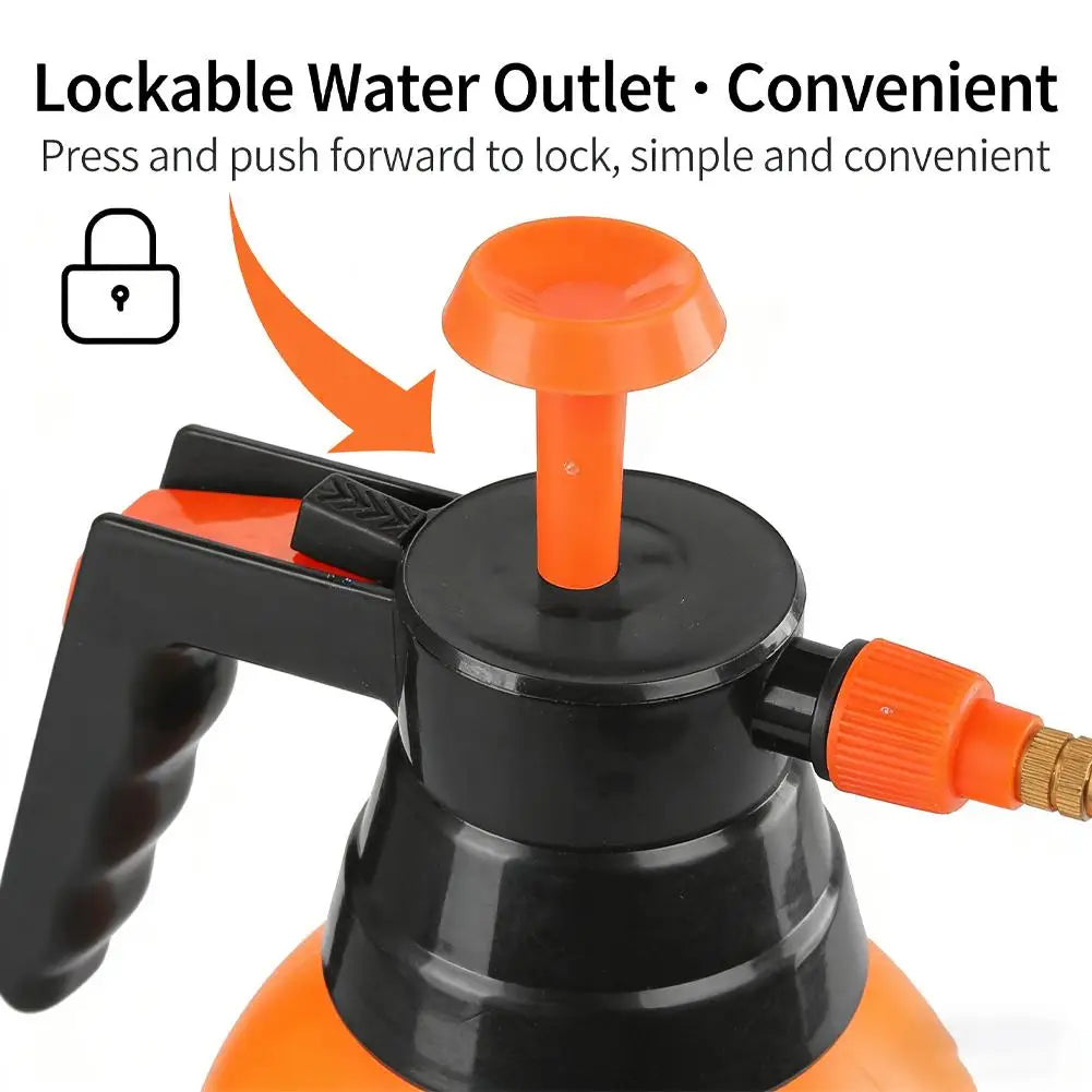 3 Hand Pressure Sprayer Spray Bottle Garden Head Metal Extended