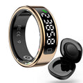 2026 R11C Smart Ring LED Display Screen Men Women Health Heart Rate