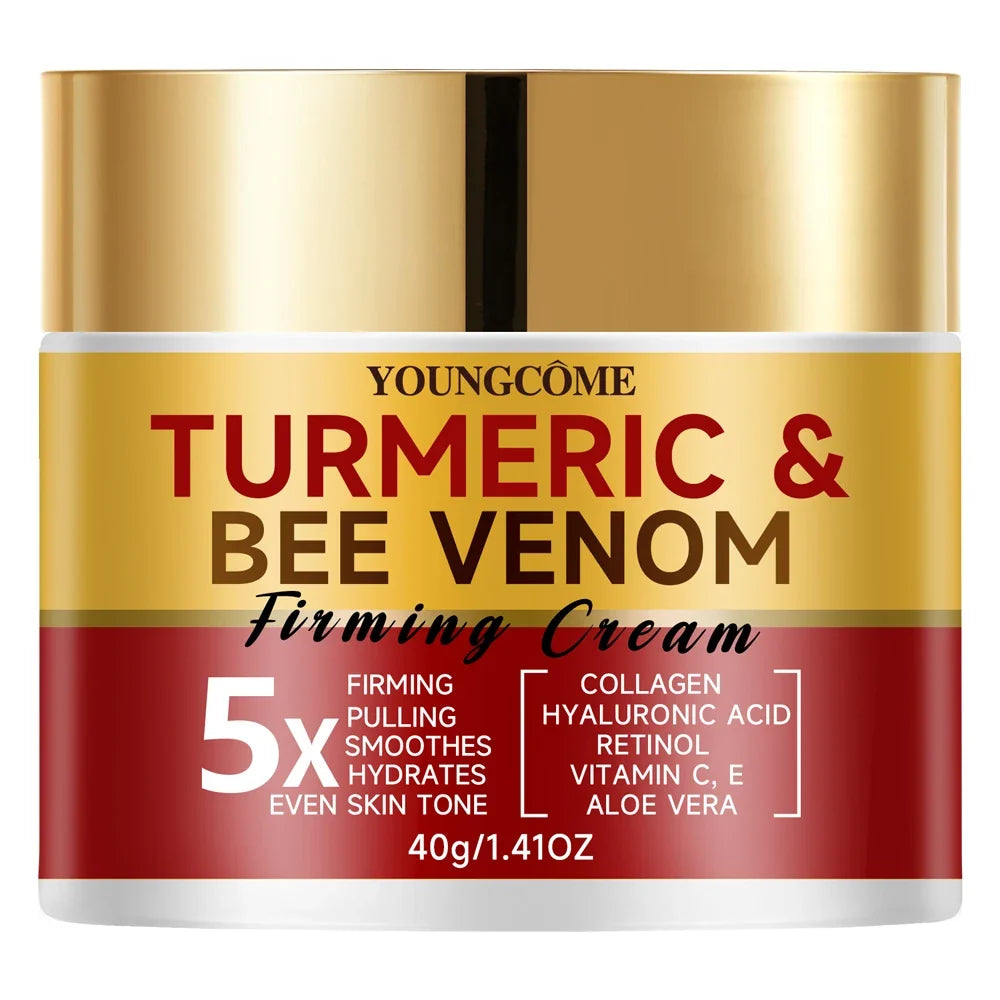 YOUNGCOME Turmeric & Bee Venom Firming Cream – Hyaluronic Acid